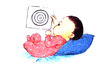 1个月宝宝视觉发展训练：色彩分辨和视觉分辨